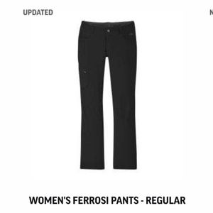 Women's OR Ferrosi Pants, size 12 regular